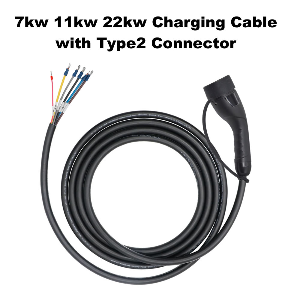 Copper Wire Roll - JIGU 7kw/11kw/22KW EV chargeur prise câble