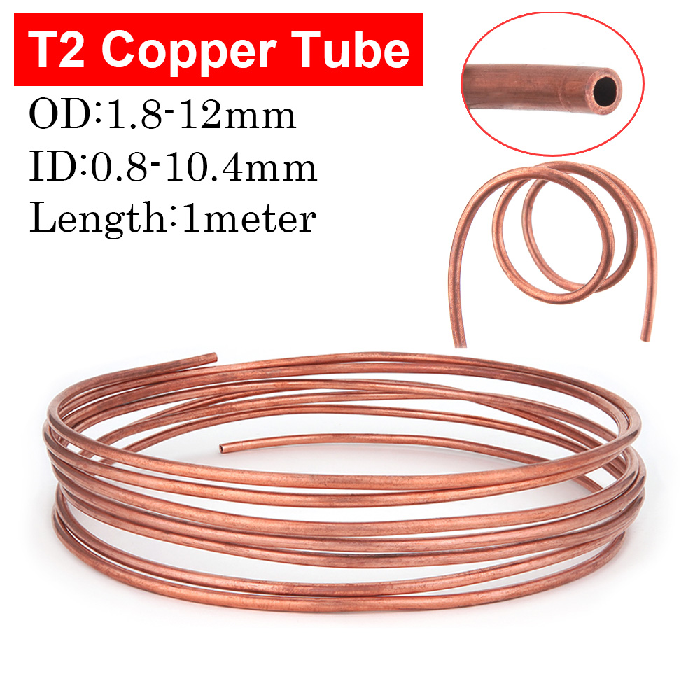 Copper Wire Roll - 1 Mètre Tube de Cuivre Souple