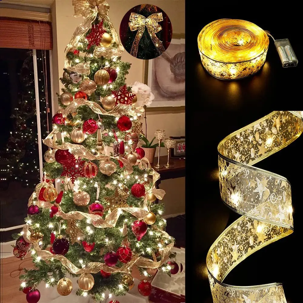 Copper Wire Roll - 10M 5M décorations d'arbre de noël