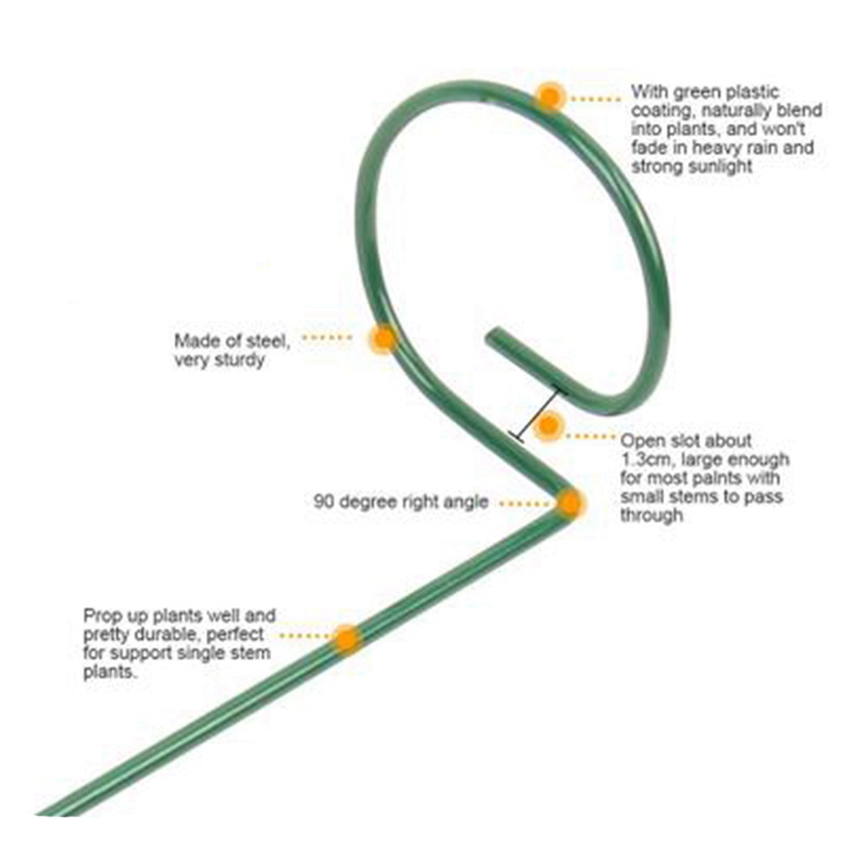 Bonsai Garden Backyard - PZHI-16PCS Magnifiques Supports de Plantes, Anneaux