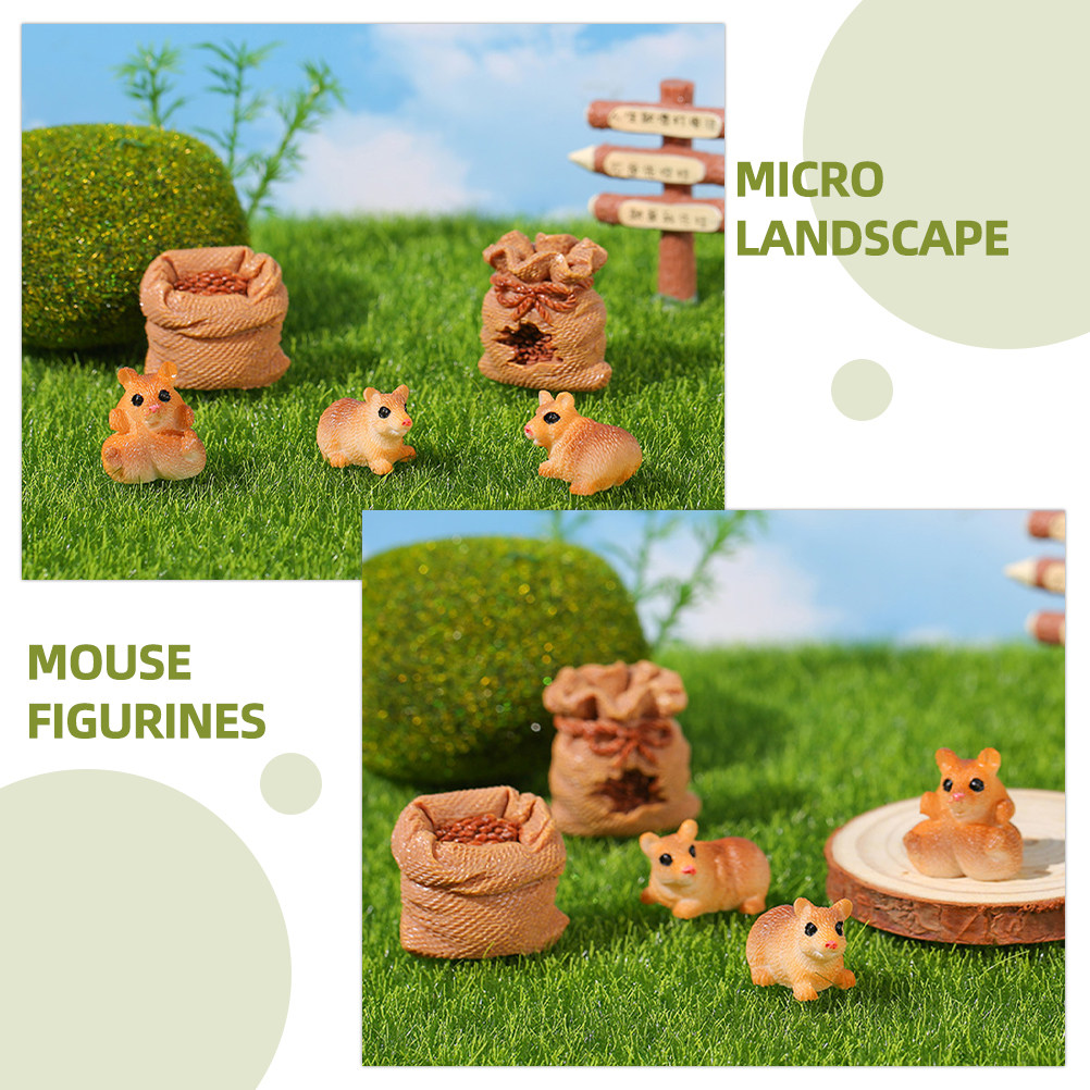 1 ensemble de miniatures de ra - Bonsai Garden Backyard avis et prix